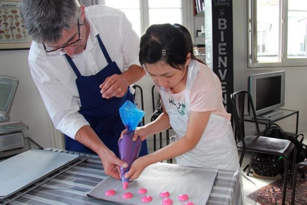 macaron cooking class Paris