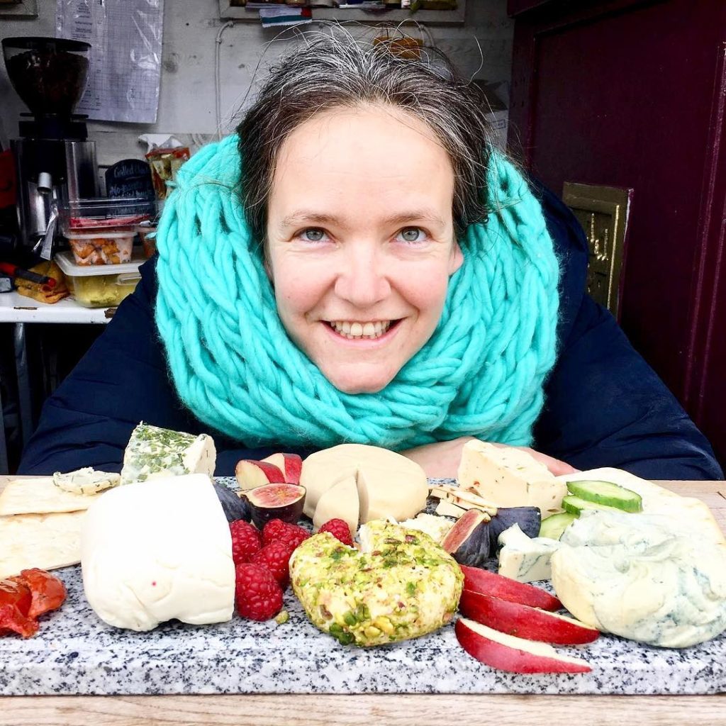 The food markets in Edinburgh