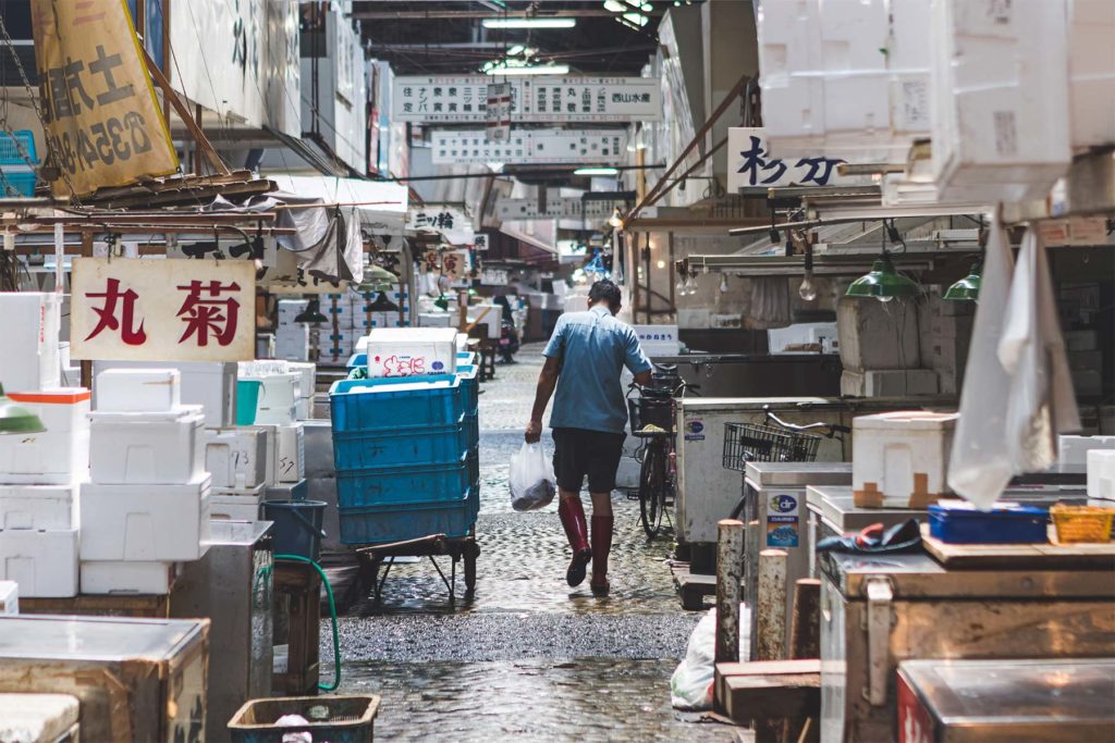 Tsukiji Food Market, Tokyo