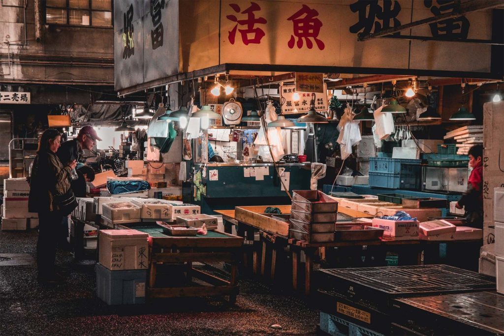 Tsukiji Food Market, Tokyo